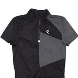 CRIVIT Cycling Mens Jersey Black 1/2 Zip M