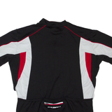 PULSE BIKE Cycling Mens Jersey Black 1/2 Zip XL