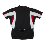 PULSE BIKE Cycling Mens Jersey Black 1/2 Zip XL