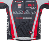 KELLY'S Cycling Full Zip Mens Jersey Black L