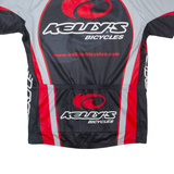 KELLY'S Cycling Full Zip Mens Jersey Black L