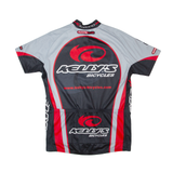 KELLY'S Cycling Full Zip Mens Jersey Black L