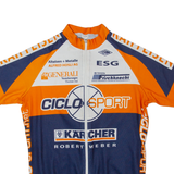 RAIFFEISEN Cycling Full Zip Mens Jersey Blue S