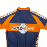 RAIFFEISEN Cycling Full Zip Mens Jersey Blue S