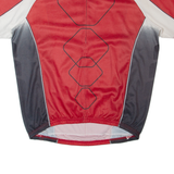 NAKAMURA Cycling Full Zip Mens Jersey Red L