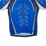 CRANE Cycling Mens Jersey Blue 1/2 Zip M