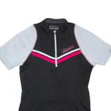 PROTECTIVE Cycling Womens Jersey Black 1/2 Zip S