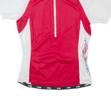 IXS Cycling Mens Jersey Red 1/2 Zip S