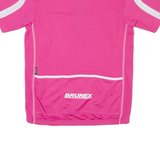 BRUNEX Cycling Womens Jersey Pink 1/2 Zip S