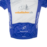 OWAYO Cycling Full Zip Mens Jersey Blue S