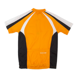 NAKAMURA Cycling Mens Jersey Orange 1/2 Zip M