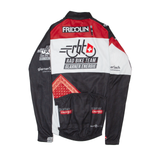 TZAMO Cycling Full Zip Mens Jersey Black Long Sleeve XS