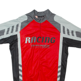 BRUNEX Cycling Mens Jersey Red 1/2 Zip L