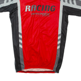 BRUNEX Cycling Mens Jersey Red 1/2 Zip L