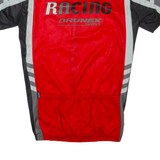 BRUNEX Cycling Mens Jersey Red 1/2 Zip L