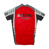 BRUNEX Cycling Mens Jersey Red 1/2 Zip L