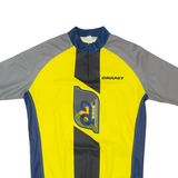 GRANIT Cycling Mens Jersey Yellow 1/4 Zip M