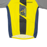 GRANIT Cycling Mens Jersey Yellow 1/4 Zip M