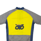 GRANIT Cycling Mens Jersey Yellow 1/4 Zip M