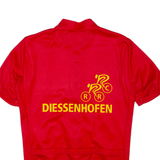 CUORE Cycling Full Zip Mens Jersey Red S