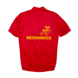 CUORE Cycling Full Zip Mens Jersey Red S