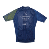 SCATTA Cycling Full Zip Mens Jersey Blue M