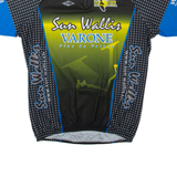 TZAMO Cycling Mens Jersey Black 1/4 Zip XL