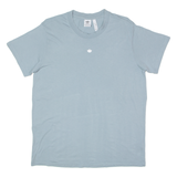 ADIDAS ORIGINALS Mens T-Shirt Blue Crew Neck M