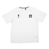 ADIDAS Istanbul 2021 Champions League Final Mens T-Shirt White Crew Neck L