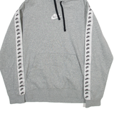 NIKE Womens Grey Hoodie L