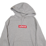 LEVI'S Relaxed Mens Grey Hoodie L