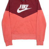 NIKE Womens Red Hoodie M