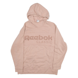REEBOK Womens Pink Hoodie M