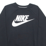 NIKE Mens Sweatshirt Black S