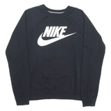 NIKE Mens Sweatshirt Black S