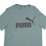 PUMA Mens T-Shirt Green L