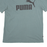 PUMA Mens T-Shirt Green L