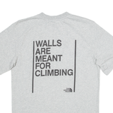 THE NORTH FACE Mens T-Shirt Grey S