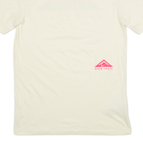 NIKE Dri Fit Womens T-Shirt Yellow S