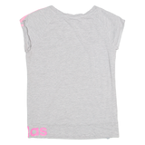 ADIDAS Womens T-Shirt Grey UK 10