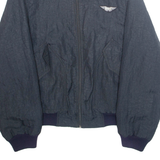 MASTER STYLE Mens Jacket Black Nylon M