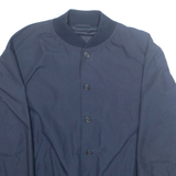 Mens Bomber Jacket Blue M