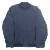 Mens Bomber Jacket Blue M