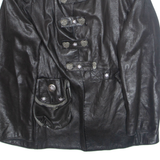 AVANIGRADE Womens Jacket Black Faux Leather L