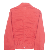 LEVI'S Womens Denim Jacket Orange XS