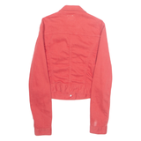 LEVI'S Womens Denim Jacket Orange XS