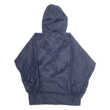 K.WAY Mens Rain Jacket Blue Hooded M