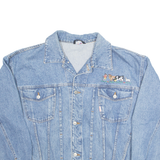 BEPPO Womens Denim Jacket Blue L