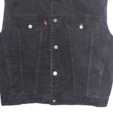 INJECTION Womens Gilet Black M