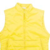 REEBOK Womens Gilet Yellow M